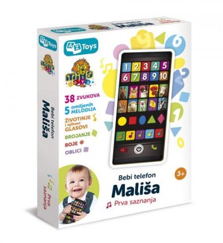 BEBI TELEFON MALIŠA U KUTIJI 01029