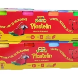 PLASTELIN MAG/DOUGH 4X130G 45082