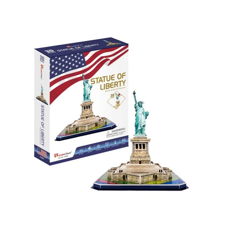 PUZZLE STATUE OF LIBERTY CUBIC FUN