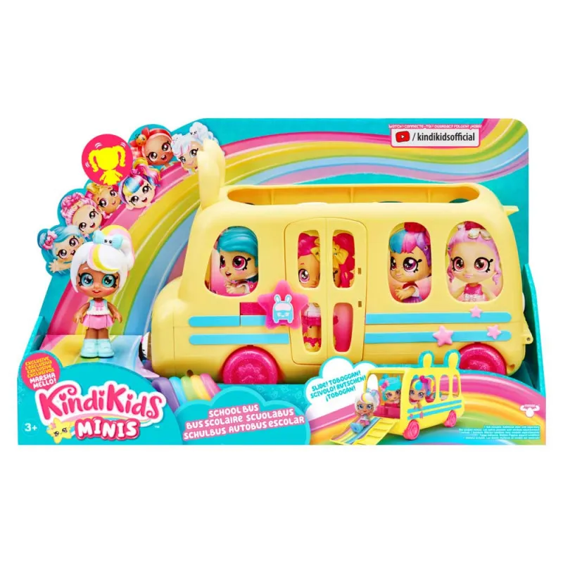 KINDI KIDS MINI SCHOOL BUS 50084
