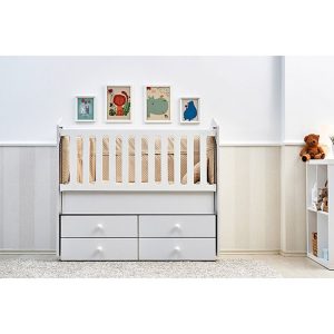 KREVETAC SA ČETIRI  FIOKE  BELI EVA