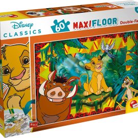 PUZZLE LISC.60PCS. MAXI LION KING 2U1 SLOŽI I OBOJI 91751