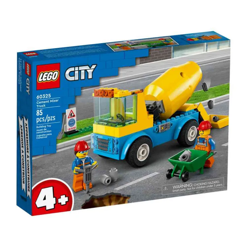 LEGO CITY CEMENT MIXER TRUCK 325