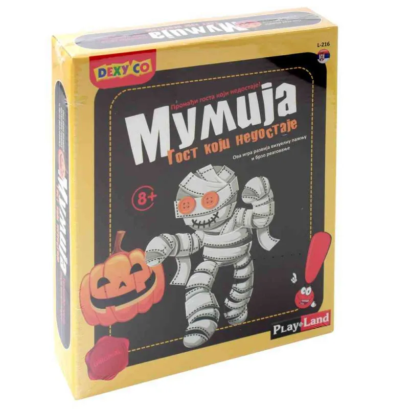 PLAY LAND MR MUMMY EDUKATIVNA IGRA