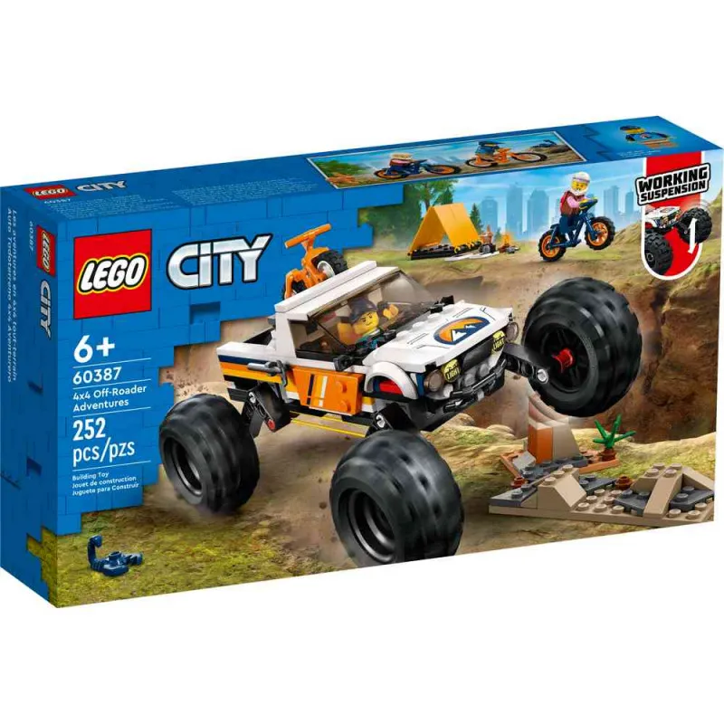 LEGO CITY 4X4 OFF LE60387