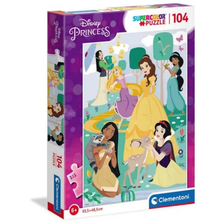 CLEMENTONI PUZLE 104 DISNEY PRINCESS  25736