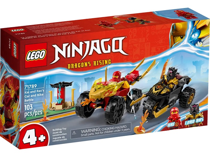 LEGO NINJAGO KAI AND RASS CAR N BIKE 71789
