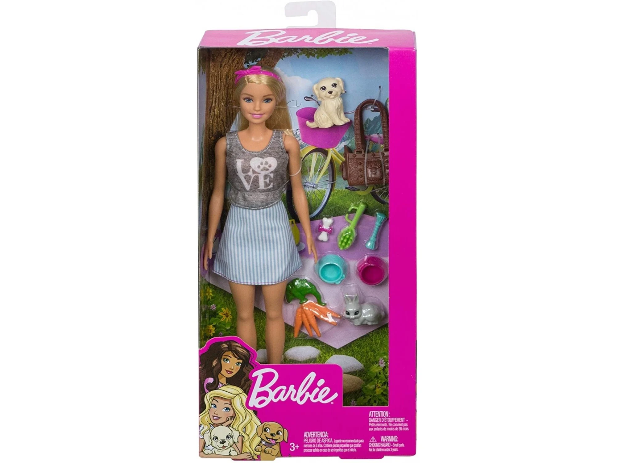 LUTKA BARBIE CUTE ANIMAL FRIENDS 52932