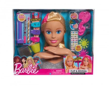 BARBIE DELUXE GLAVA ZA UKRASAVANJE 6416