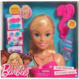 BARBIE GLAVA ZA UKRASAVANJE MALA 5381