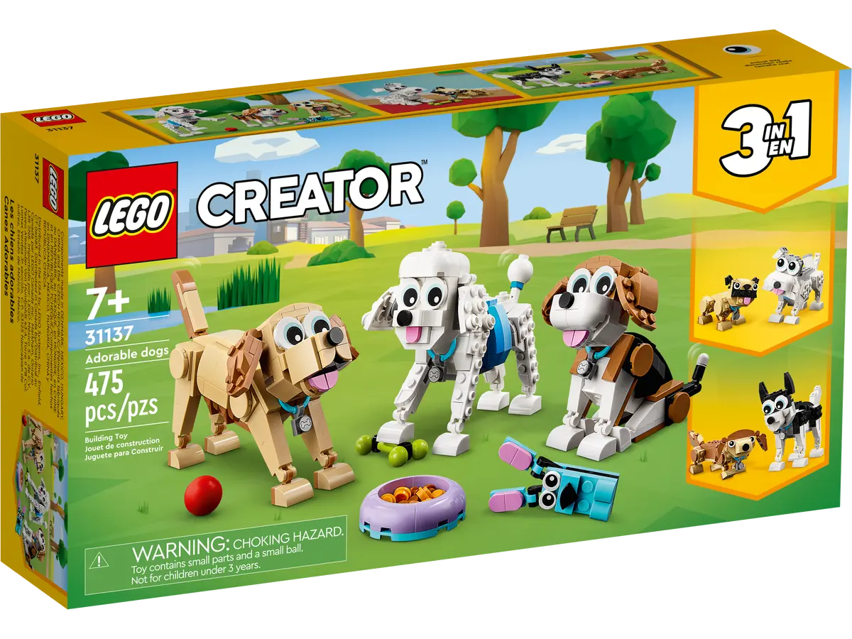 LEGO CREATOR ADORABLE DOGS  1137