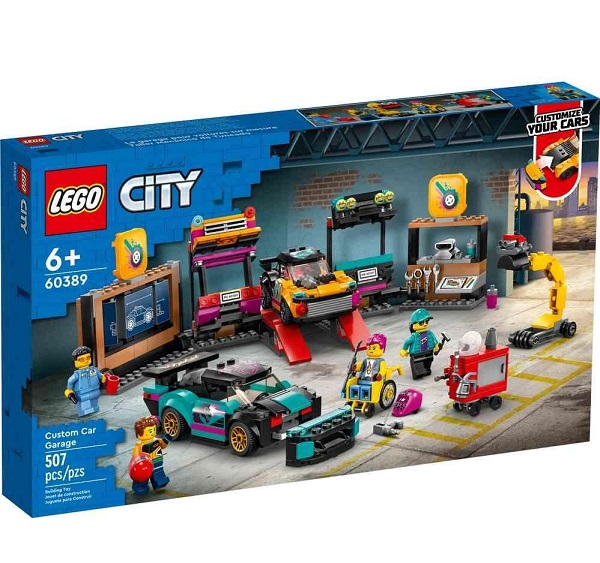 LEGO CITY CUSTOM CAR GARAGE 60389