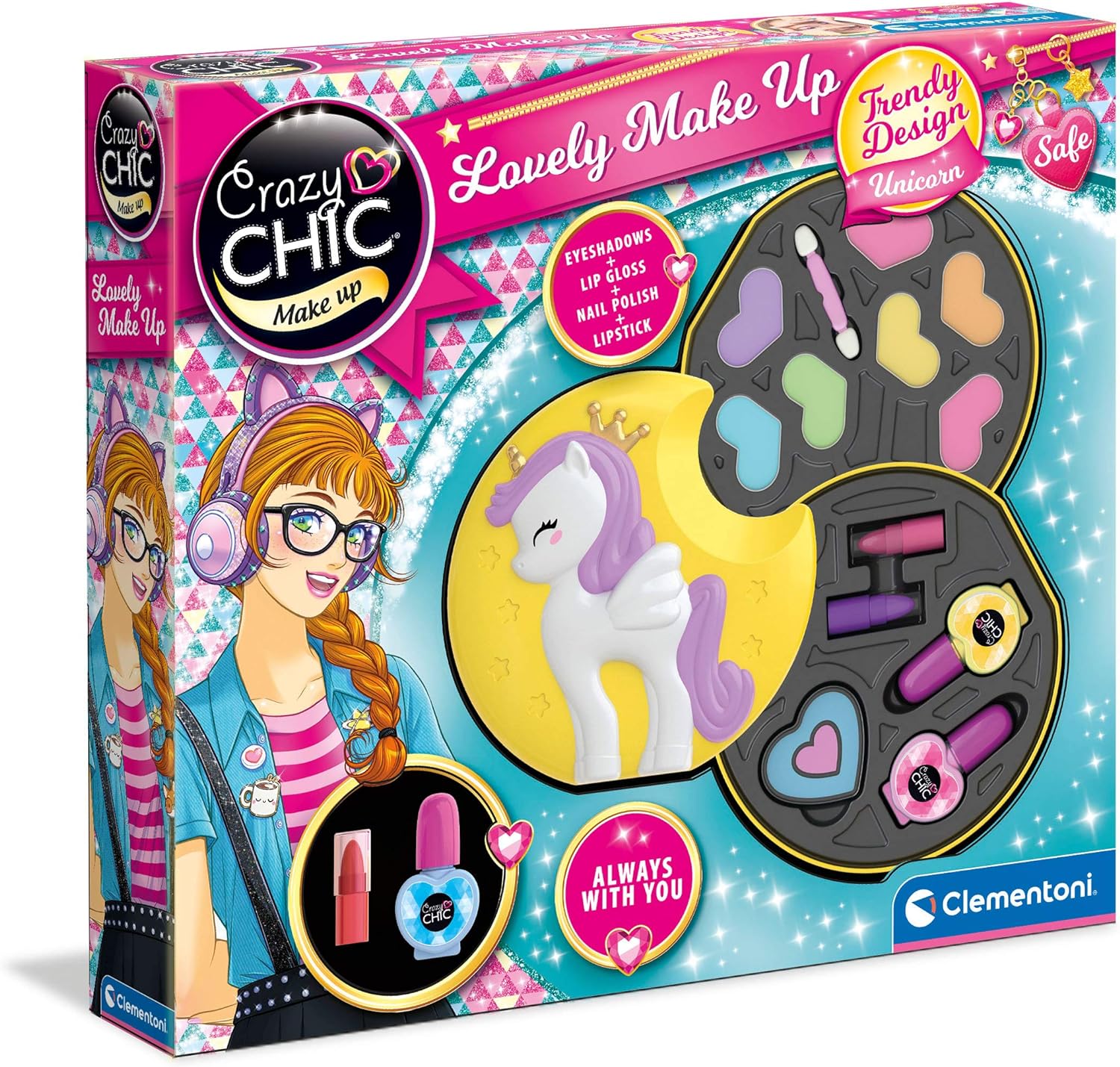 CRAZY CHIC MAKE UP PALETA UNICORN 18643