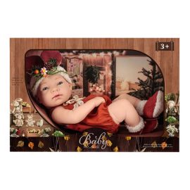 LUTKA BEBA NOVOGODISNJA 38CM