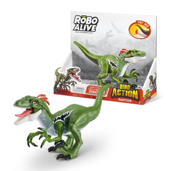 ROBO ALIVE DINO ACTION RAPTOR 037923