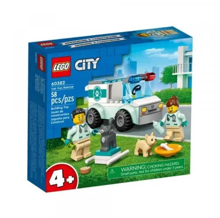 LEGO CITY VET VAN RESCUE  LE60382