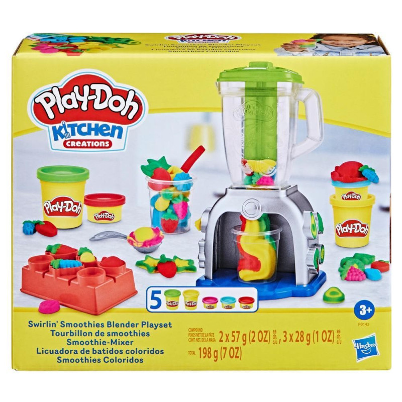 PLAY DOH  SWRLIN SMOOTHIES   BLENDER 9142