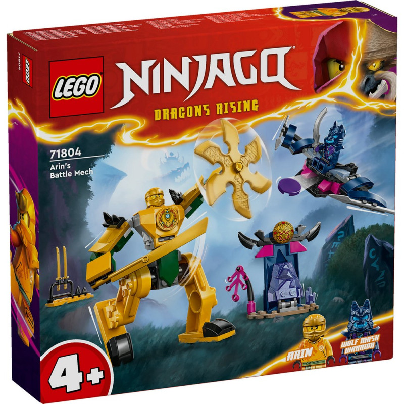 LEGO NINJAGO ARINS BATTLE  MECH    1804