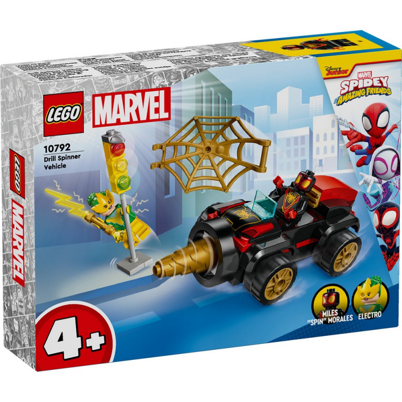 LEGO SPIDEY DRILL SPINNER VEHICLE 10792