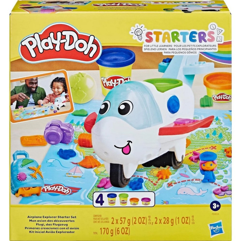 PLAY DOH  AIRPLANE EXPLORER STARTER SET    8804