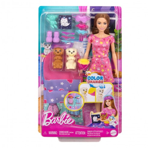 PIDZAMA BARBIE-PARTY SA KUCOM 234592