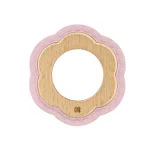 DRVENA IGRACKA SA SIL.GLODA.FLOWER PINK 20054