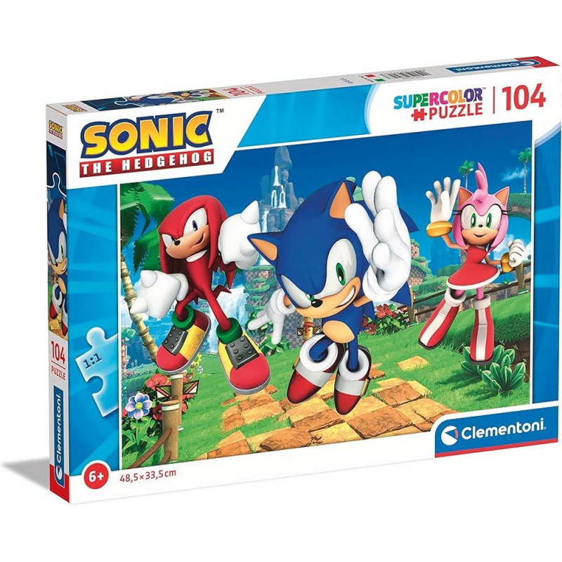 CLEMENTONI PUZZLE 104 SONIC 2 27256