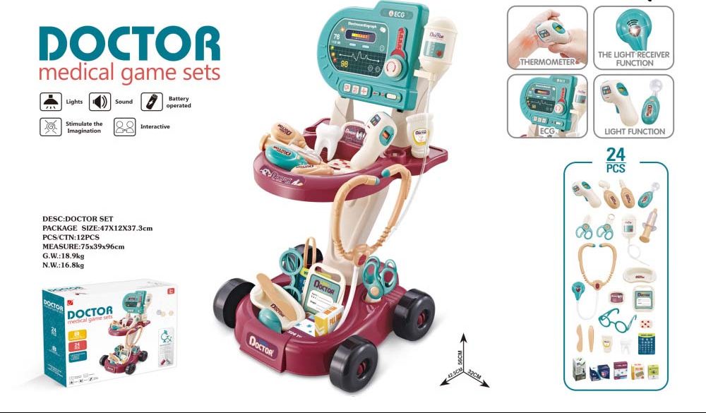 DOKTOR SET KOLICA 24 DELA  920871