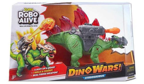 ROBO ALIVE DINO WARS STEGOSAURUS 54515