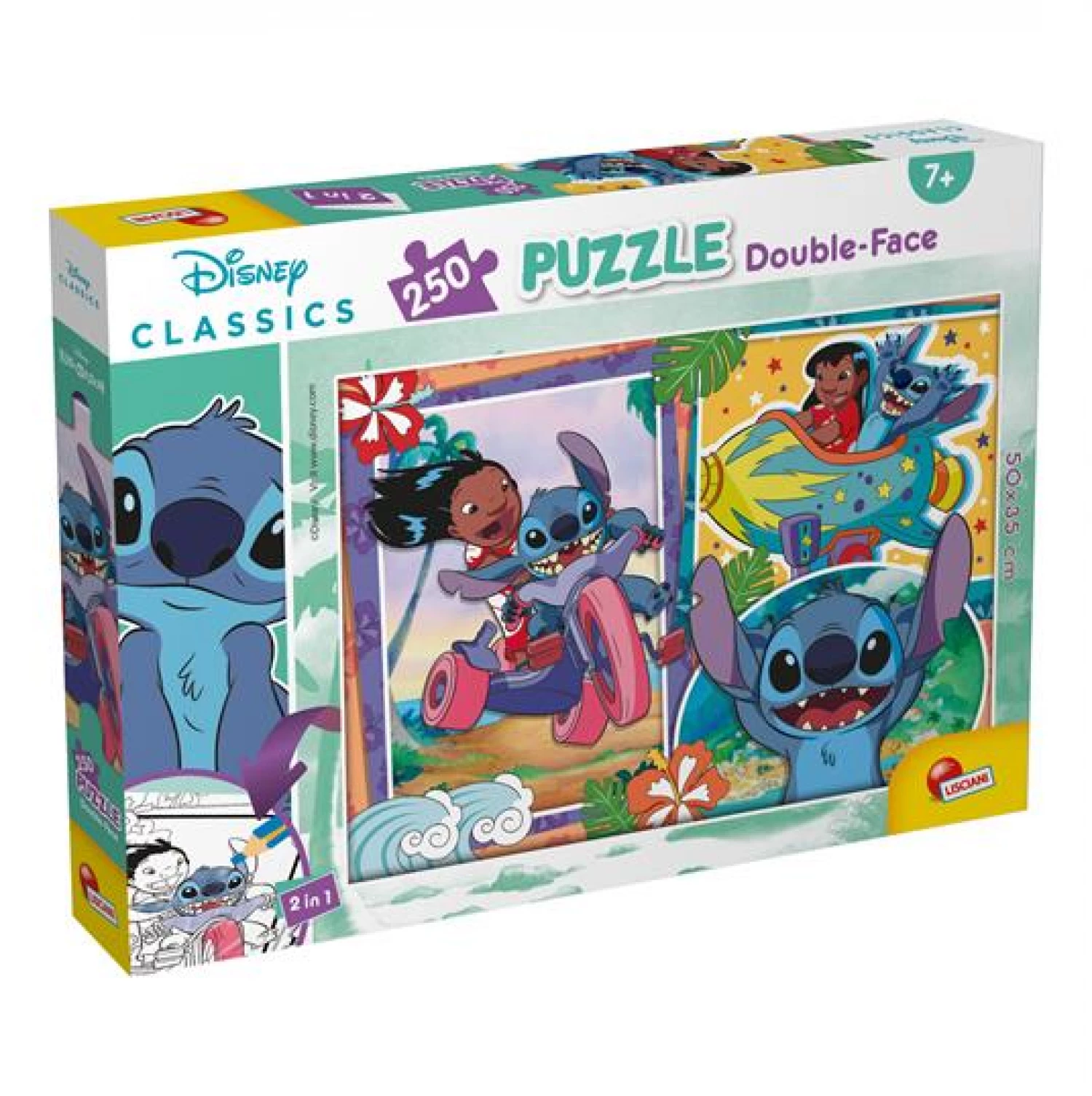 SLAGALICA 250PCS LILO &STITCH 2U1 SLOZI I OBOJI 56448