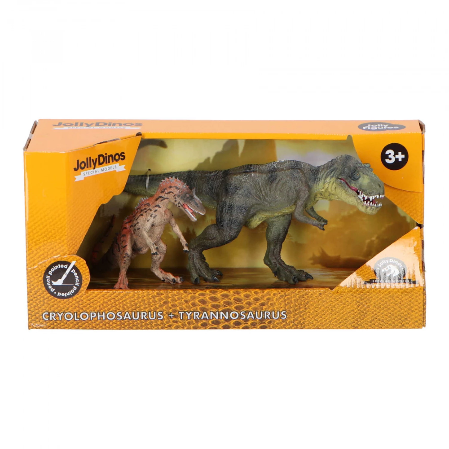 JOLLY DINO SET DINOSAURUS 2PCS  CAMOTAURUS 54814