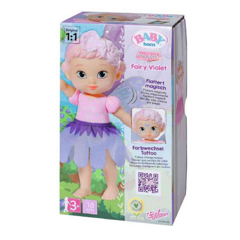 BABY BORN STORYBOOK FAIRY VIOLET 833780