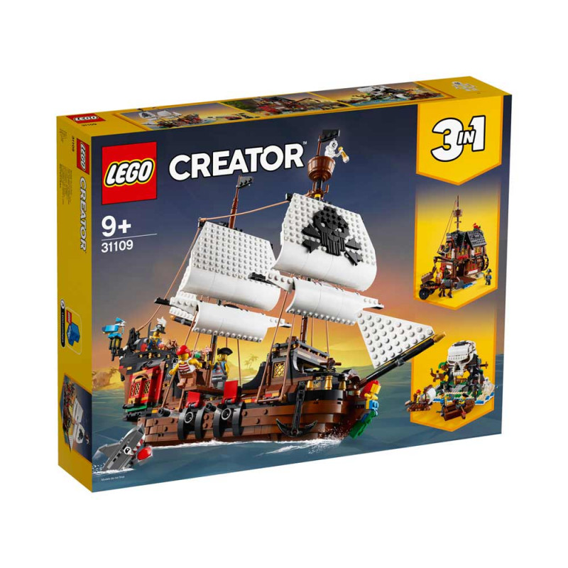 LEGO CREATOR PIRATE SHIP 31109