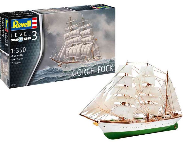 REVELL MAKETA GORCH FOCK 054322