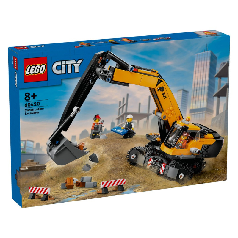 LEGO CITY YELLOW CONSTRUCTION 60420