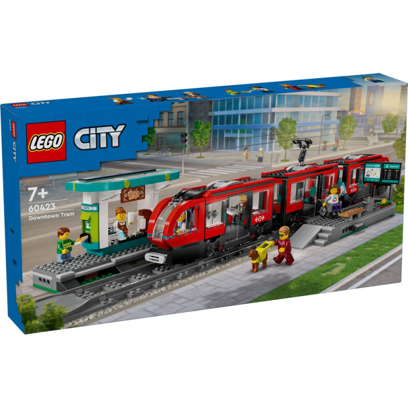 LEGO CITY DOWNTOWN STREETCAR 60423