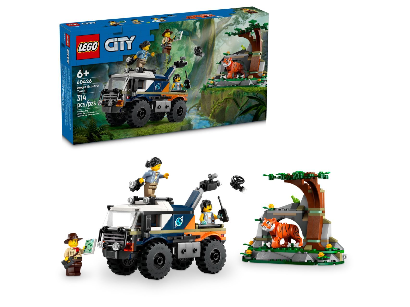 LEGO CITY JUNGLE EXPLORER OFF ROAD 60426