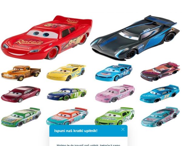 CARS 3 OSNOVNI AUTIĆ DXV29 - Image 2