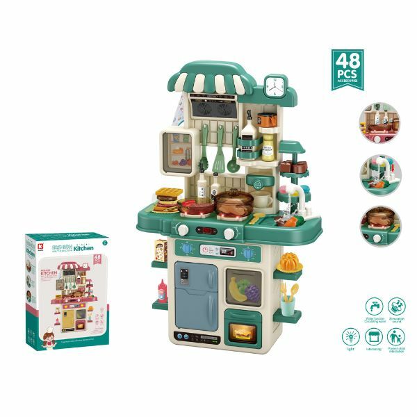 KUHINJSKI SET ZELENI 48PCS 14523