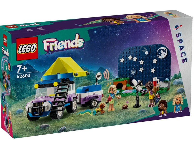 LEGO FRIENDS STARGAZING CAMPING