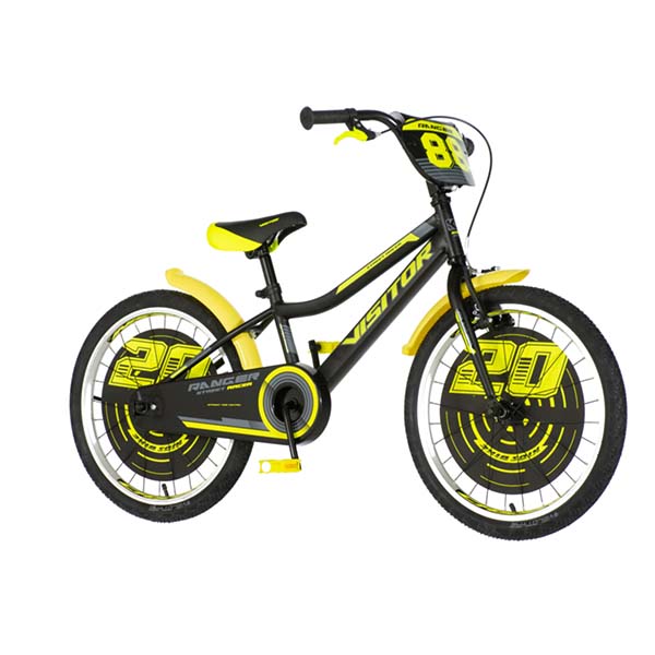 BICIKL RANGER VIS.CRNO ZUTI 20