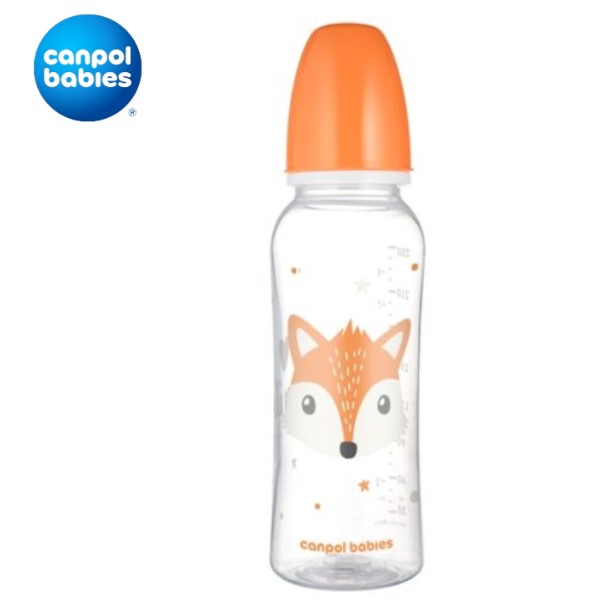 FLASICA CANPOL CUTE ANIMALS 250ML 11/841