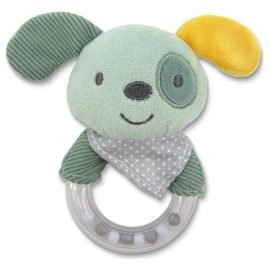 PLIŠ.IGRAČKA ZVEČKA DOG GREEN 360009