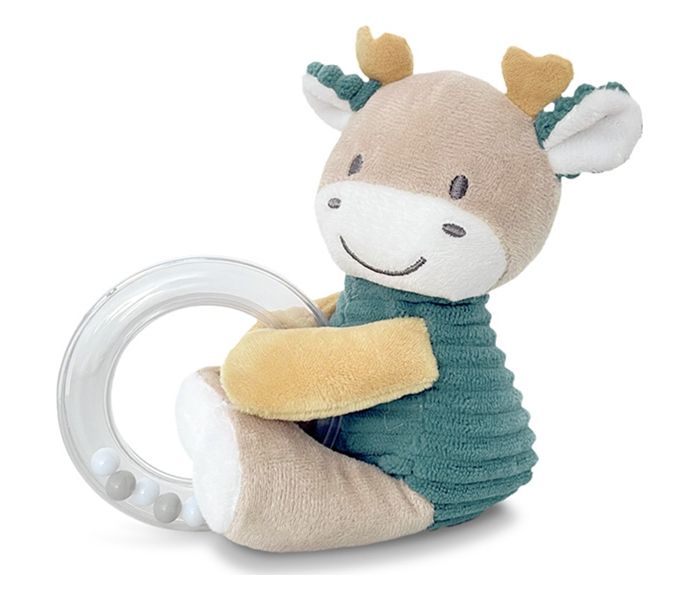 PLIŠ.IGRAČKA ZVEČKA DEER BLUE 370006