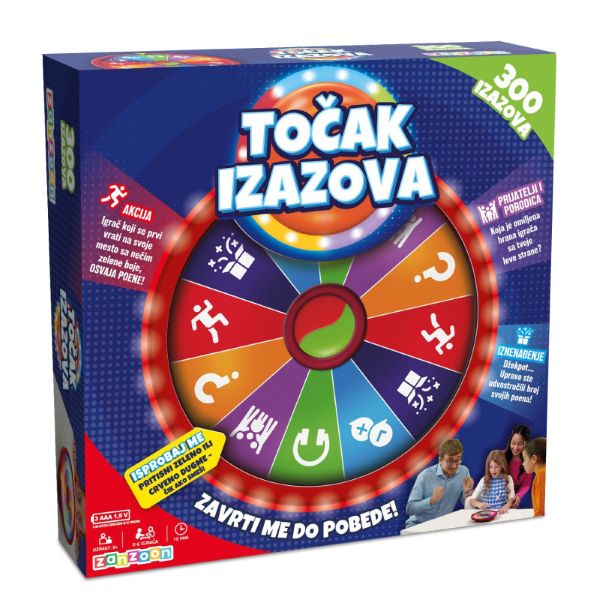 TOČAK IZAZOVA DRUŠTVENA IGRA ZZ3024138