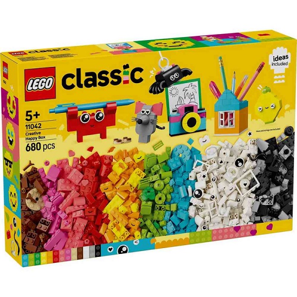 LEGO CLASSIC CREATIVE HAPPY BOX LE11042