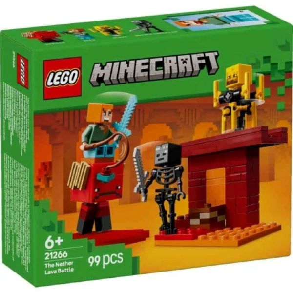 LEGO MINECRAFT THE NETHER LAVA 21266