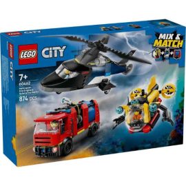 LEGO CITY HELICOPTER FIRE TRUCK 60462