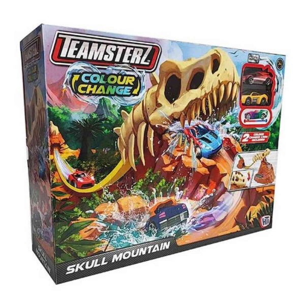 TEAMSTERZ COLOUR CHANGE SKULL + CAR 1417431