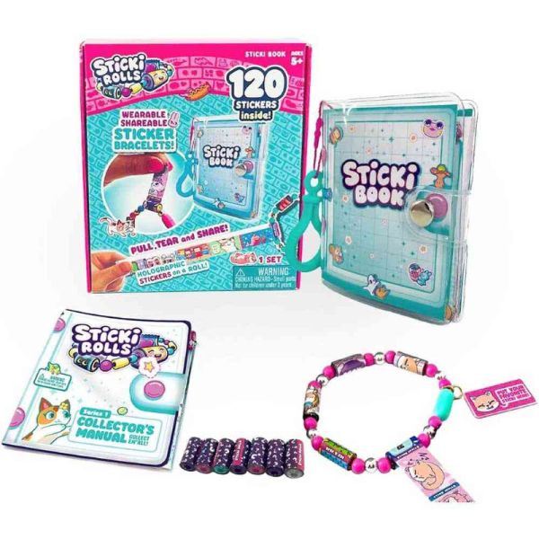 STICKI ROLLS BOOK SET SCT200